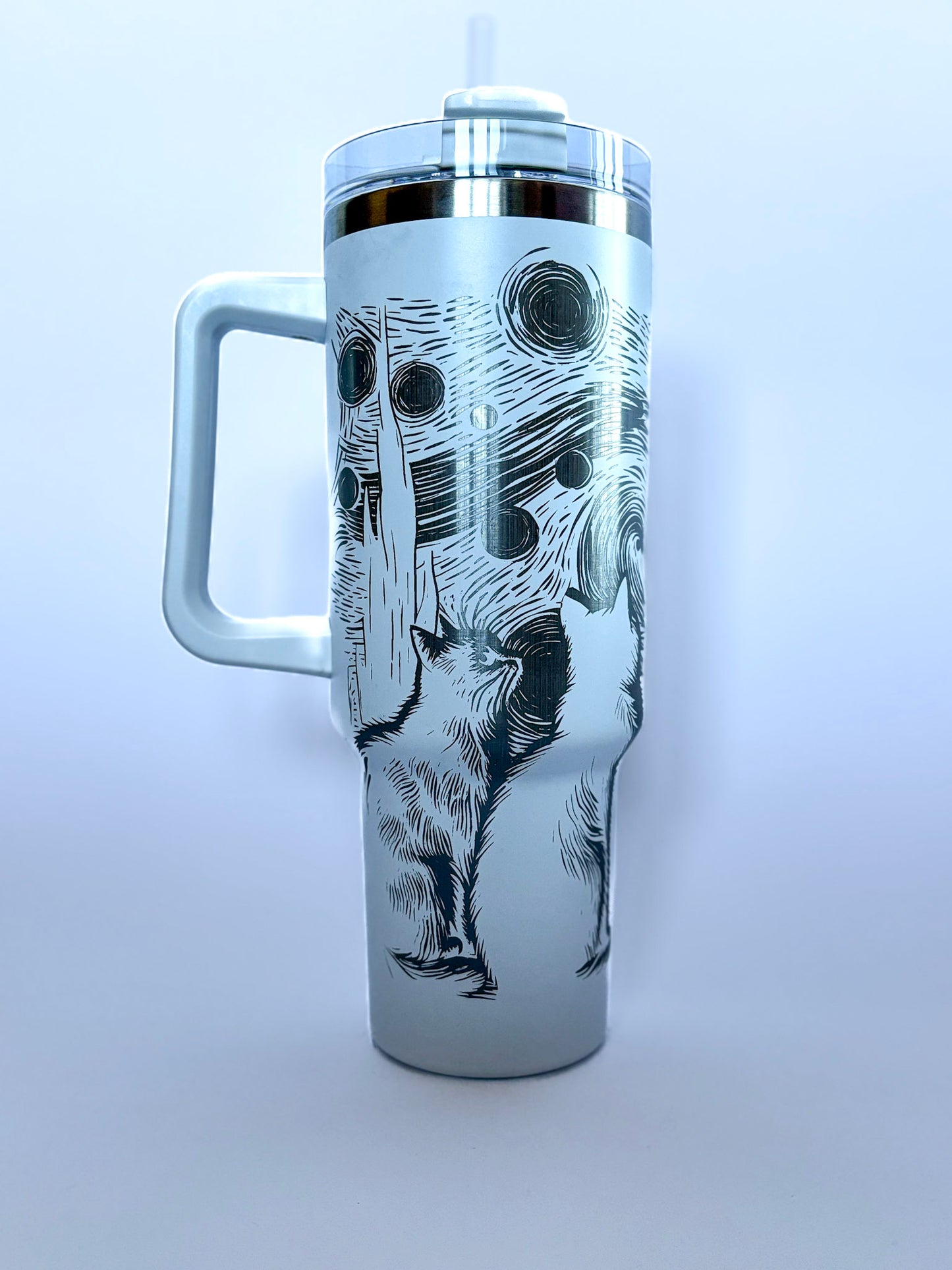 Термо чаша "Котки в Звездна нощ" 1.2л