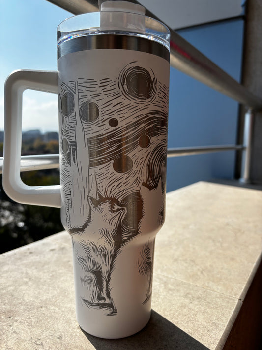 Термо чаша "Котки в Звездна нощ" 1.2л