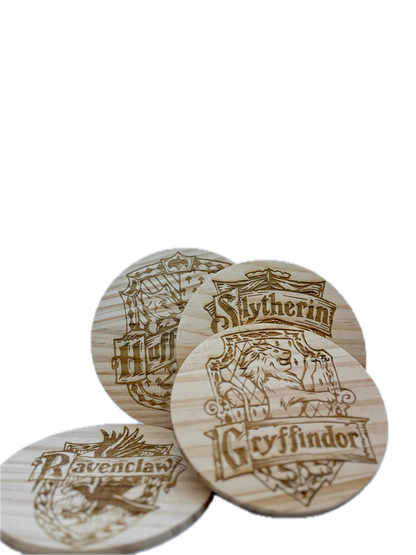 Комплект 4 бр подложки за чаша - Серия "Harry Potter"