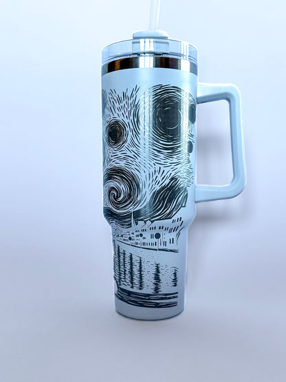 Термо чаша "Котки в Звездна нощ" 1.2л