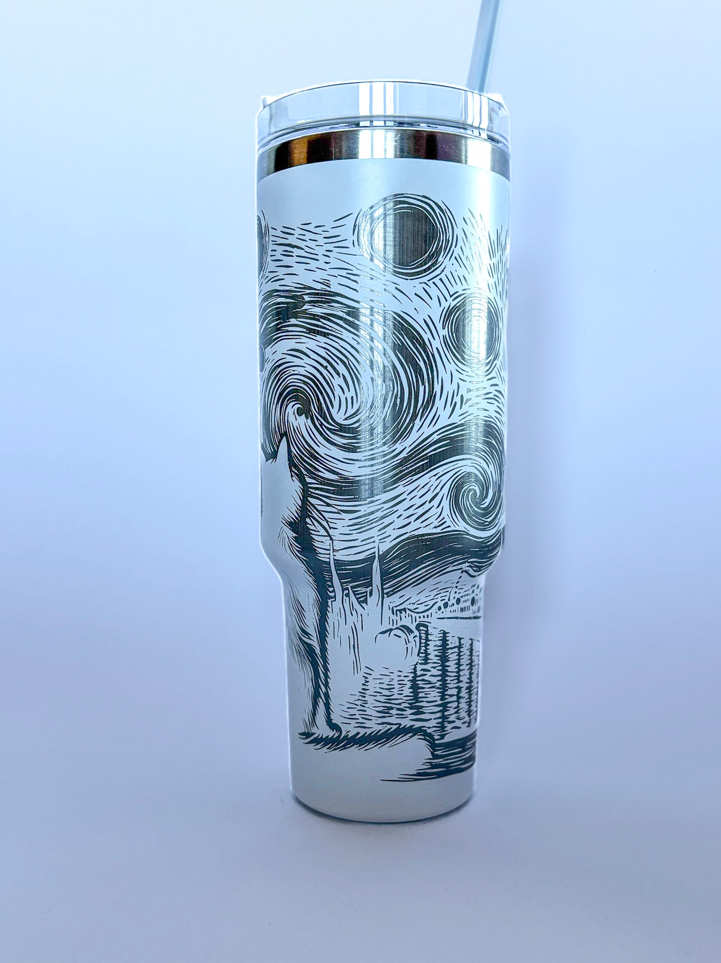 Термо чаша "Котки в Звездна нощ" 1.2л