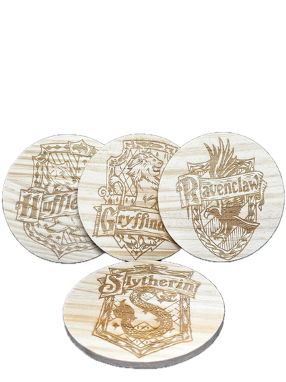 Комплект 4 бр подложки за чаша - Серия "Harry Potter"