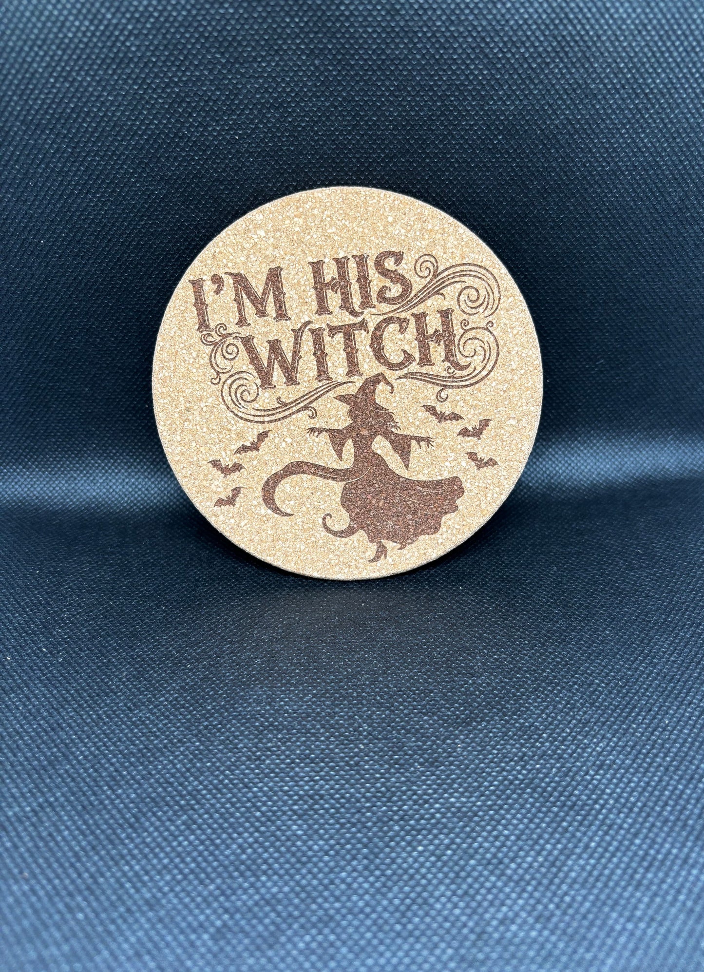 Подложка за чаша - Серия "Halloween - Неговата Вещица"