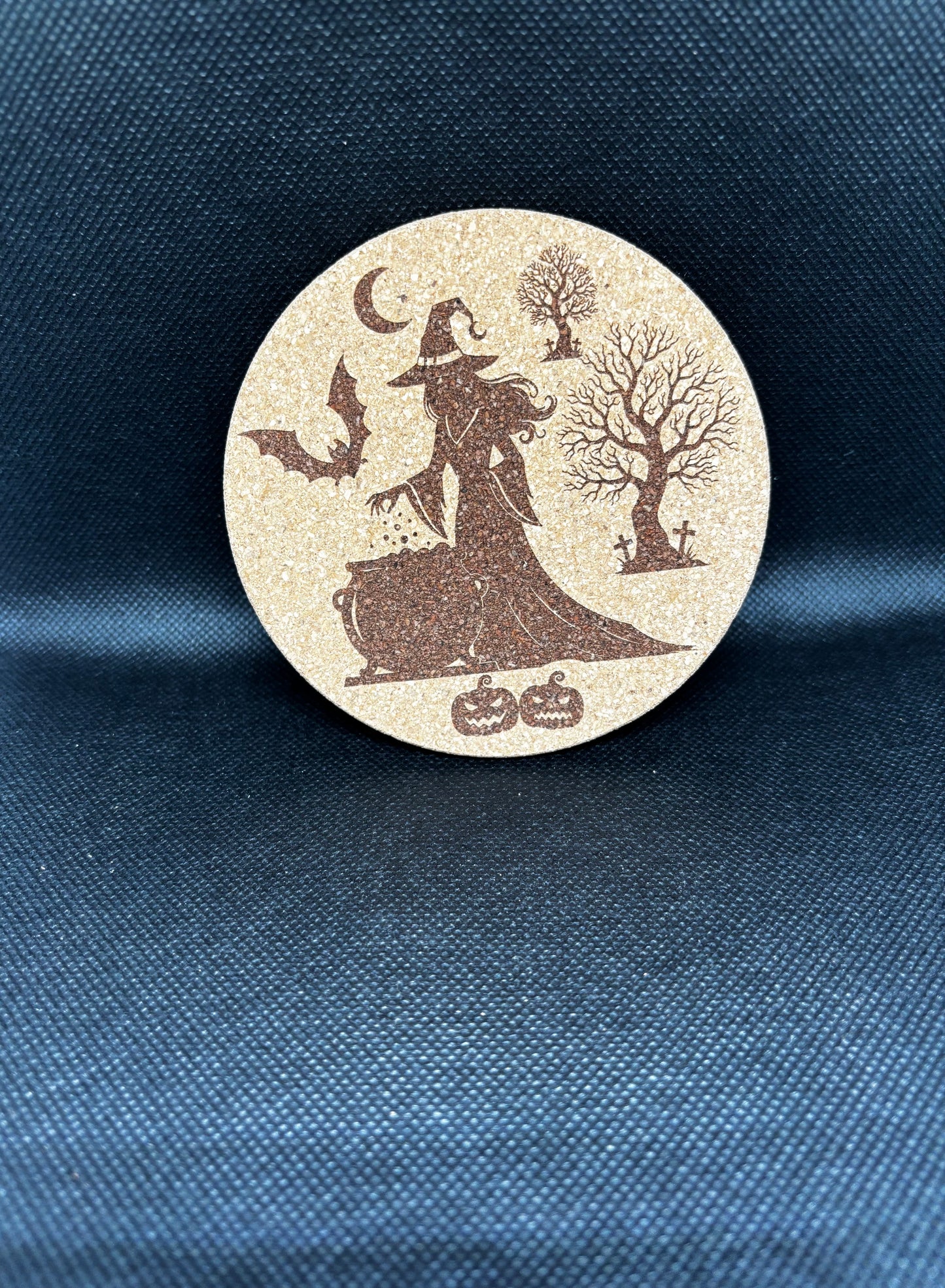 Подложка за чаша - Серия "Halloween - Вещица"