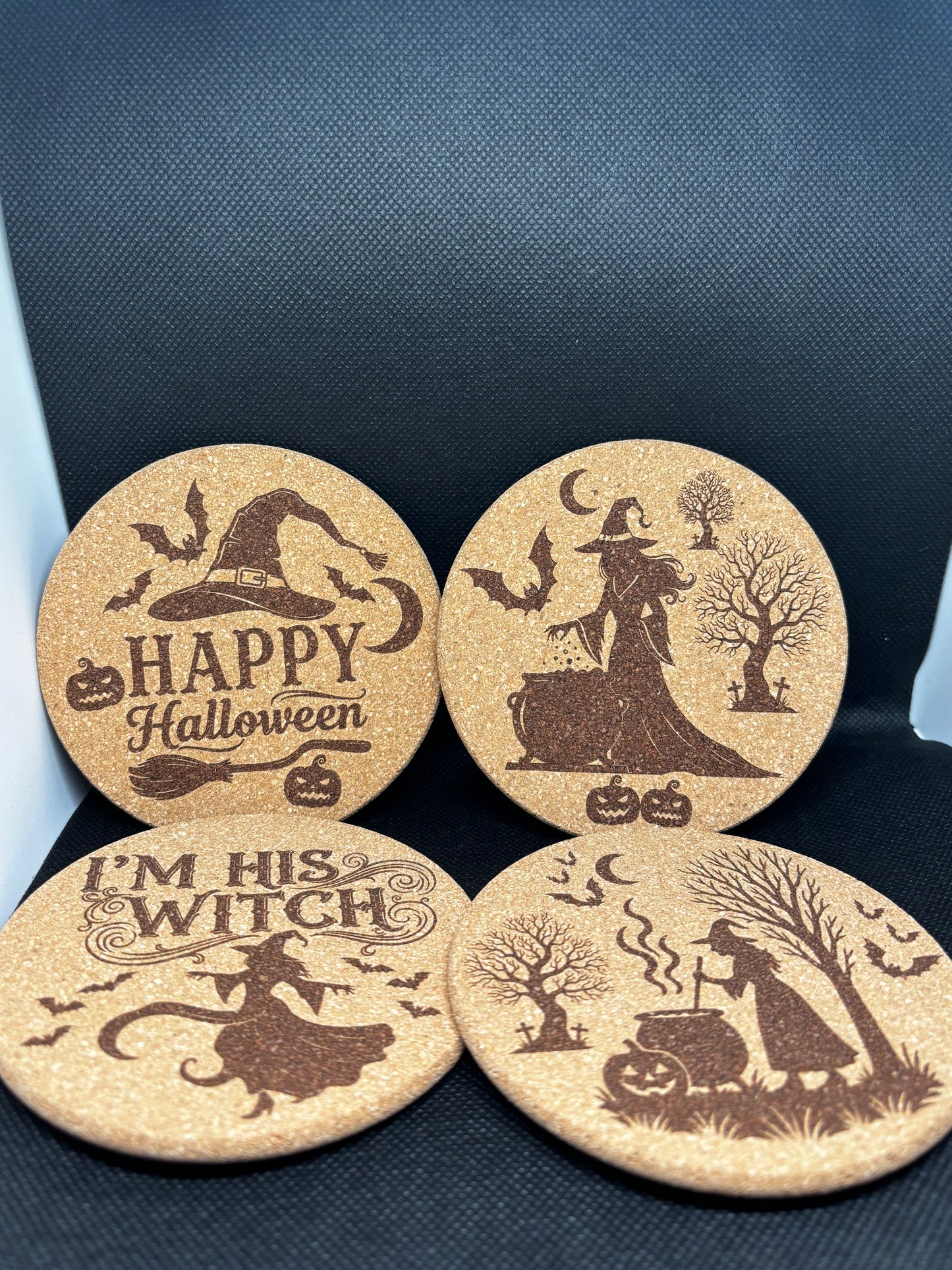 Комплект 4 бр подложки за чаша - Серия "Halloween"