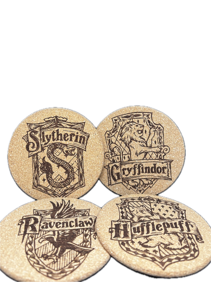 Комплект 4 бр подложки за чаша - Серия "Harry Potter"